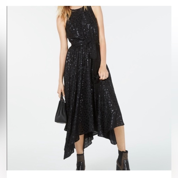 Michael Kors Floral Leopard Print Dress - Picture 2 of 8